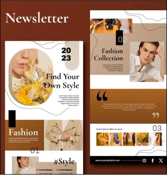 graphic design agency for newsletter