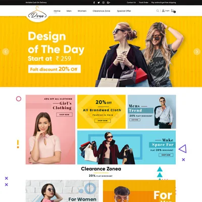 Dove Website Design