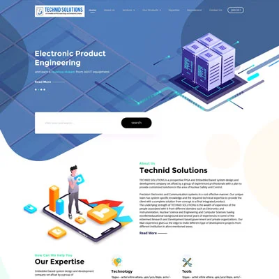 Technid Solution Website Design