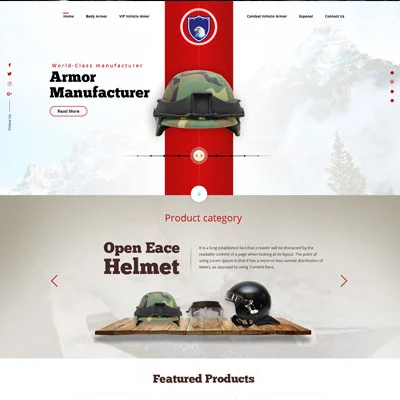 Amor USA Website Design