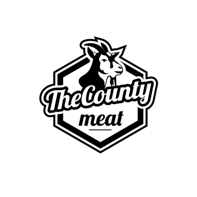 The County Meat Logo Design