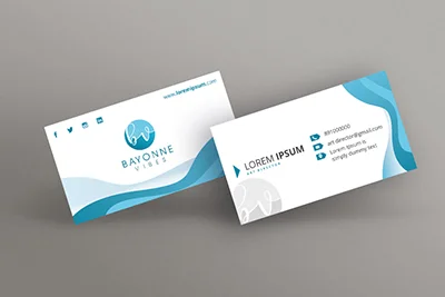 Bayonne Vibes Business Card Design