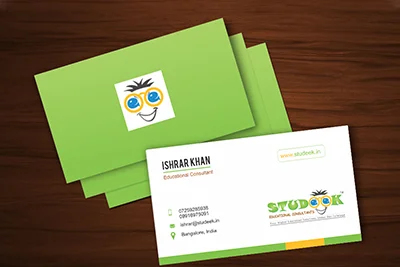 Ishrar Khan Business Card Design