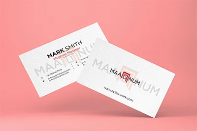 Mark Smith Business Card Design