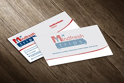 Mindfresh Trips Business Card Design