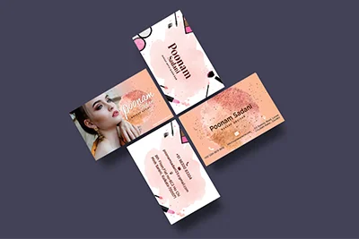 Poonam Sadani Business Card Design