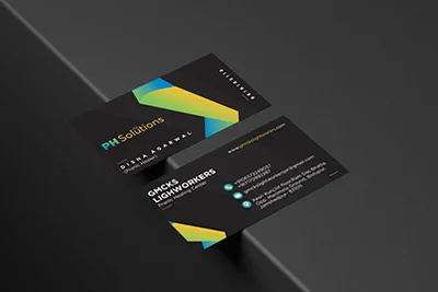 PH Solutions Business Card Design