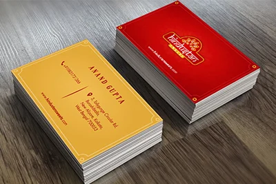 Hindustan Sweets Business Card Design