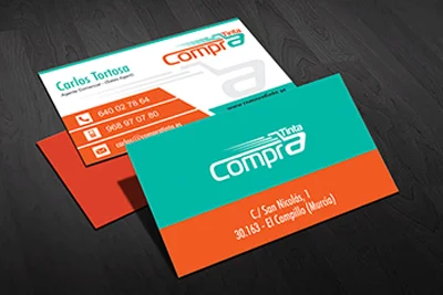 Compra Tinta Business Card Design