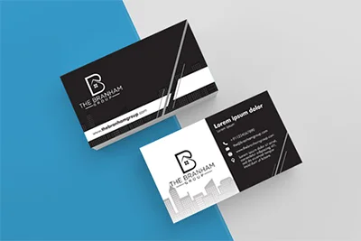 The Branham Business Card Design