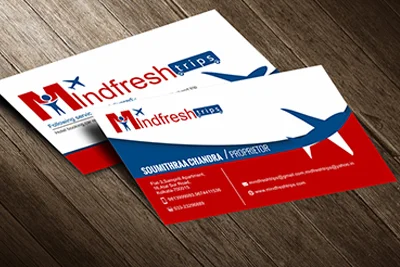 Mindfresh Trips Business Card Design