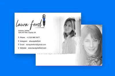 Loura Ford Business Card Design