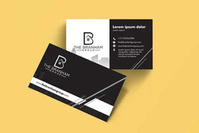 The Branham Group Business Card Design