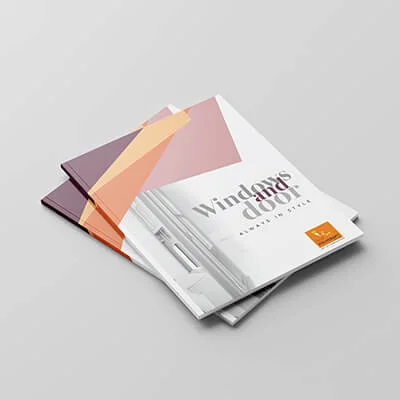 polycraft cover brochure design