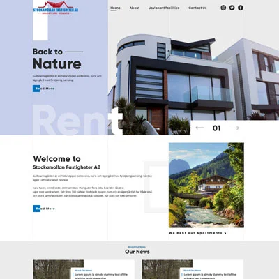 Stockamollan Wordpress Design