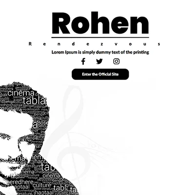 Rohen Landingpage Design