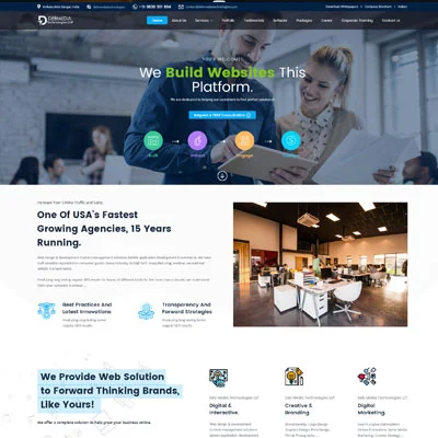 Debmedia Responsive Website