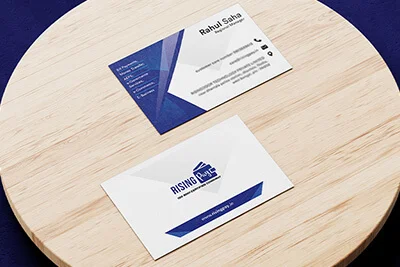 Rising Pay Business Card Design