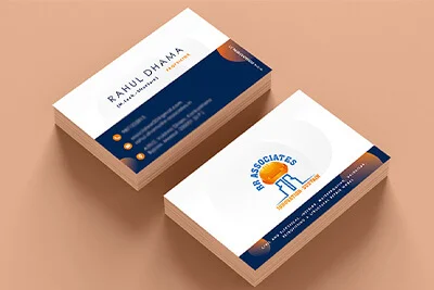 RR Associates Business Card Design