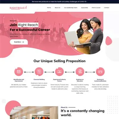 Right Reach Wordpress Design